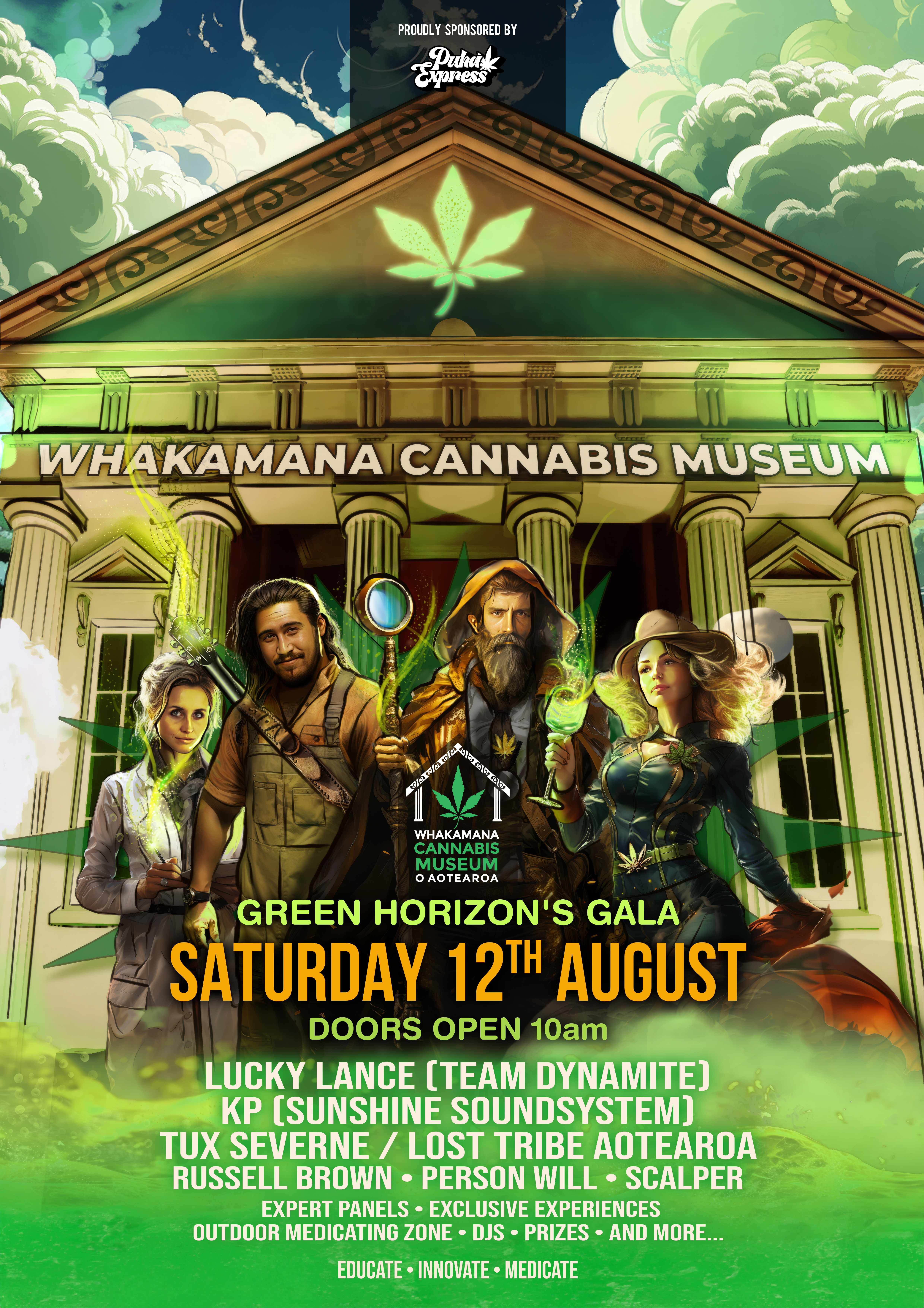 Green Horizons Medicinal Cannabis Festival & Expo: VIP Gala Opening 12th August